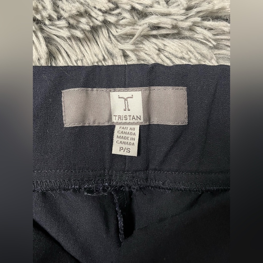 Tristan Women’s Navy Blue Straight Leg Pants Size P/S View 6